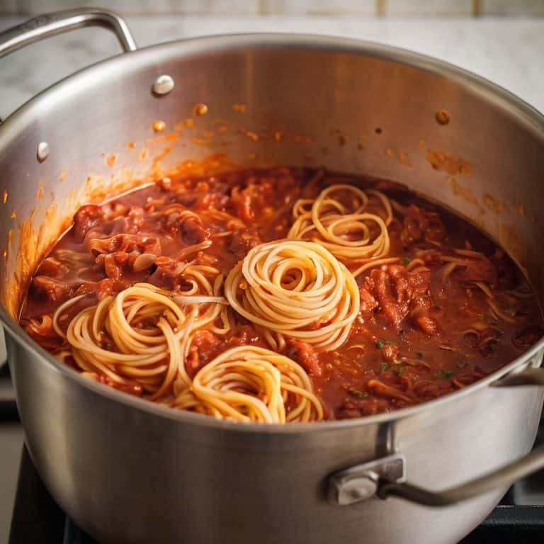 One Pot Creamy Tomato Pasta