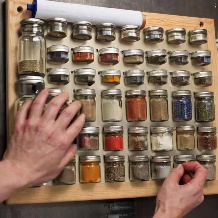 Magnetic Spice Rack DIY Guide