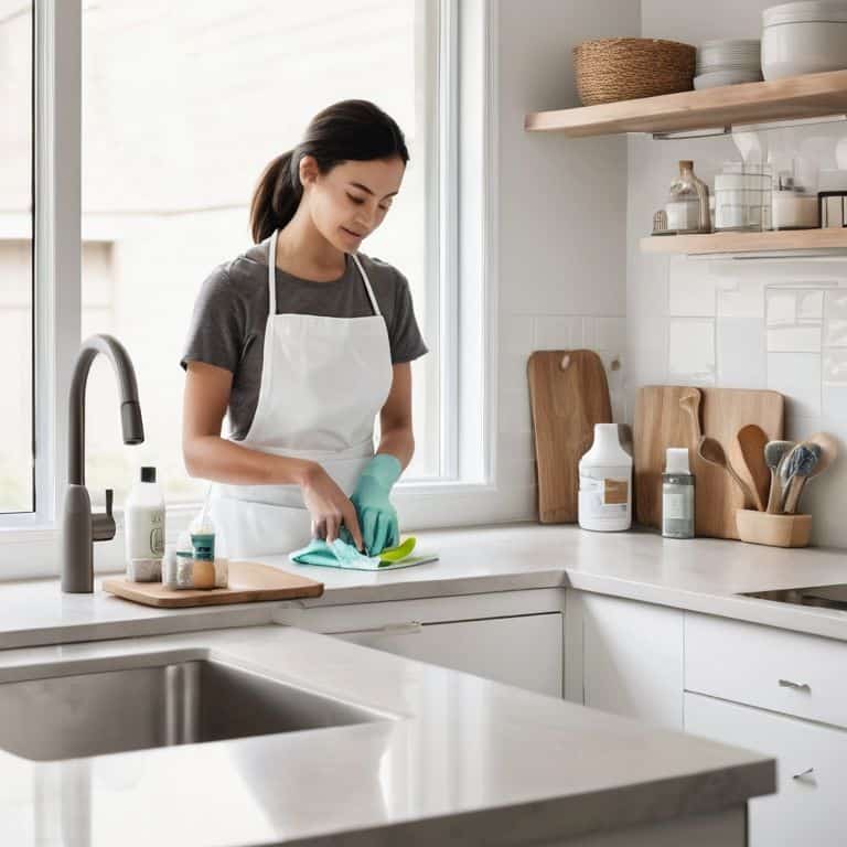 Deep Cleaning Tiny Kitchens