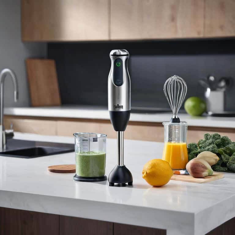 First Impressions Design blender in action
