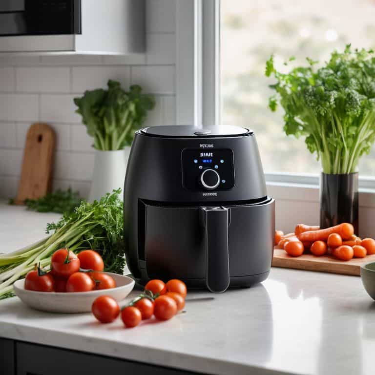 First Impressions Design compact air fryer