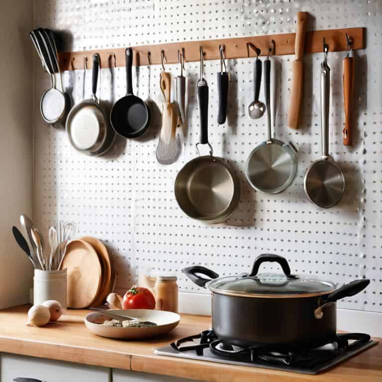 Pegboard Power Kitchen Storage