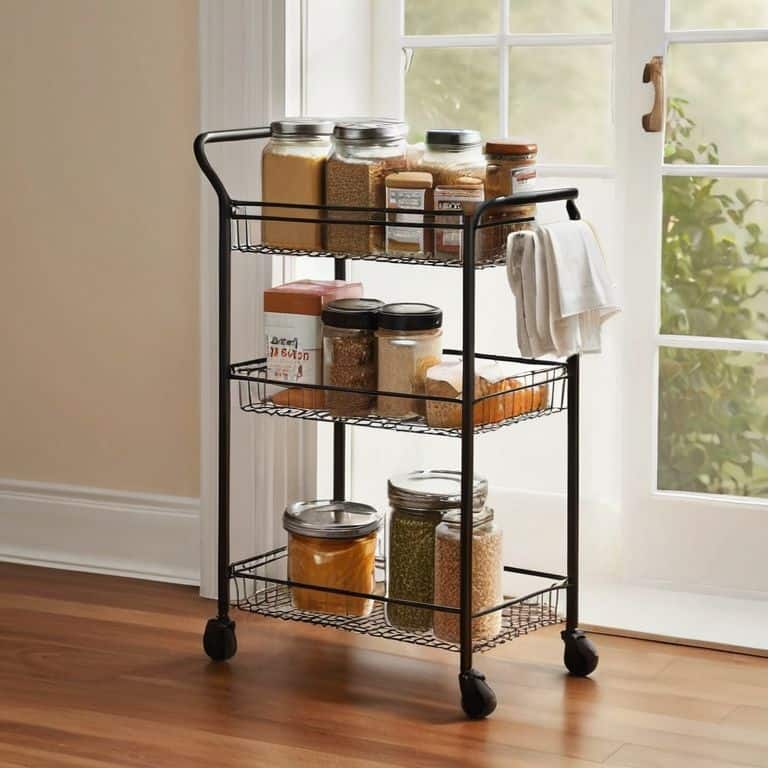 Rolling Pantry Cart Diy