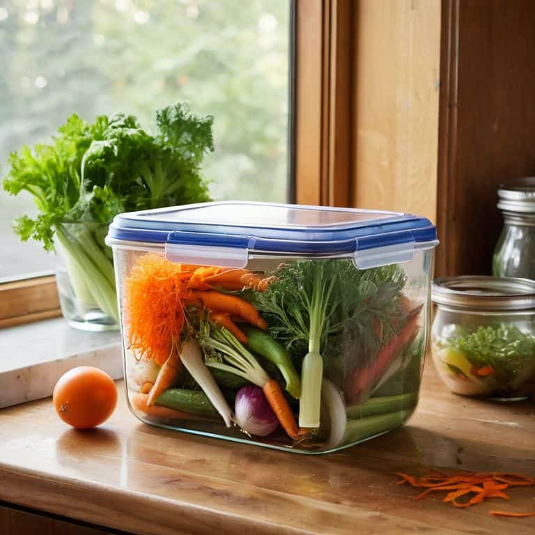 Scrappy Stock Secrets in kitchen