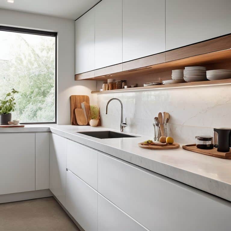 Serenity in Small Spaces kitchen