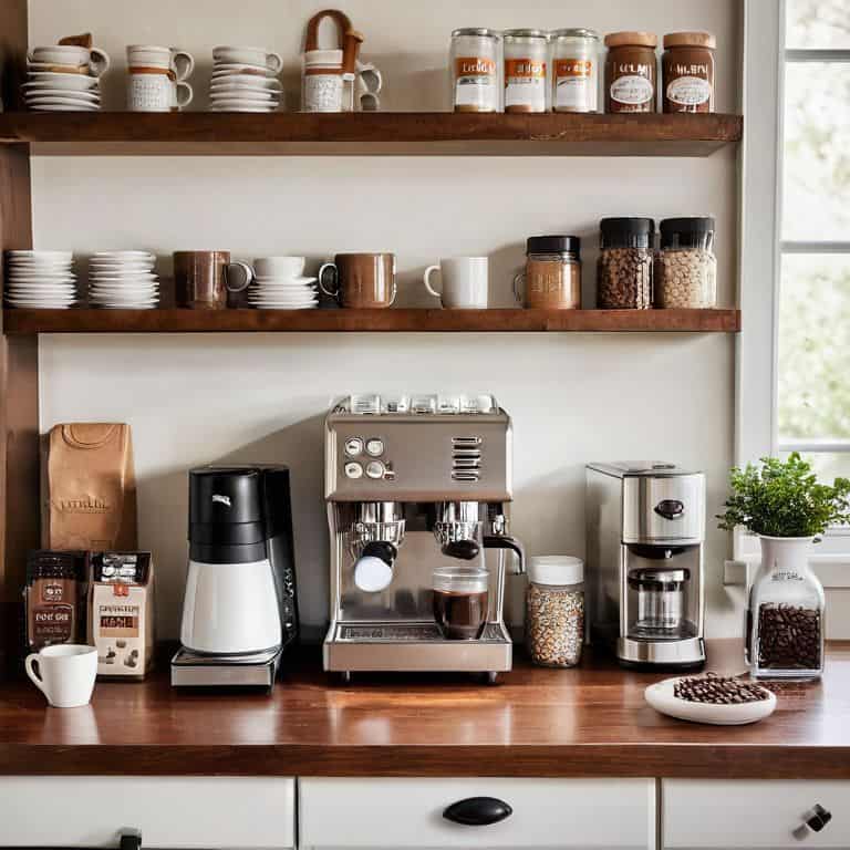 Brew-tiful coffee bar hacks