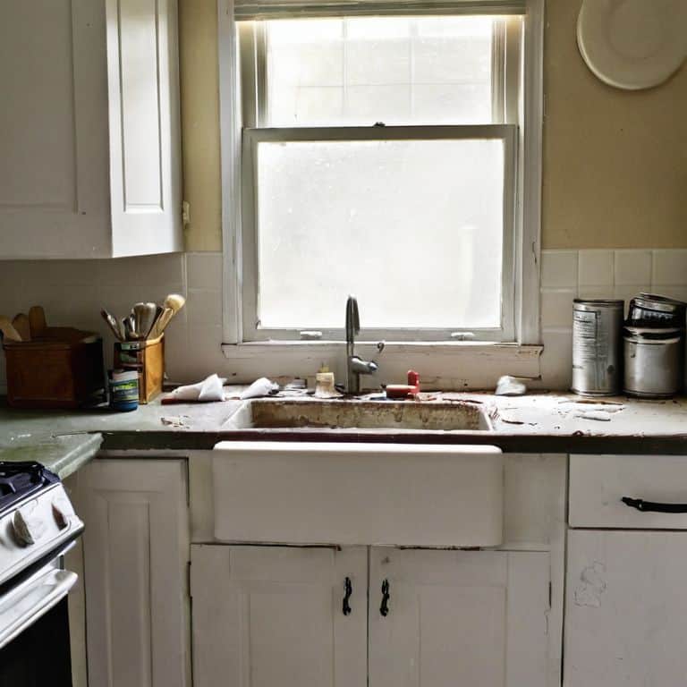 Bringing It All Together: Painted Kitchen