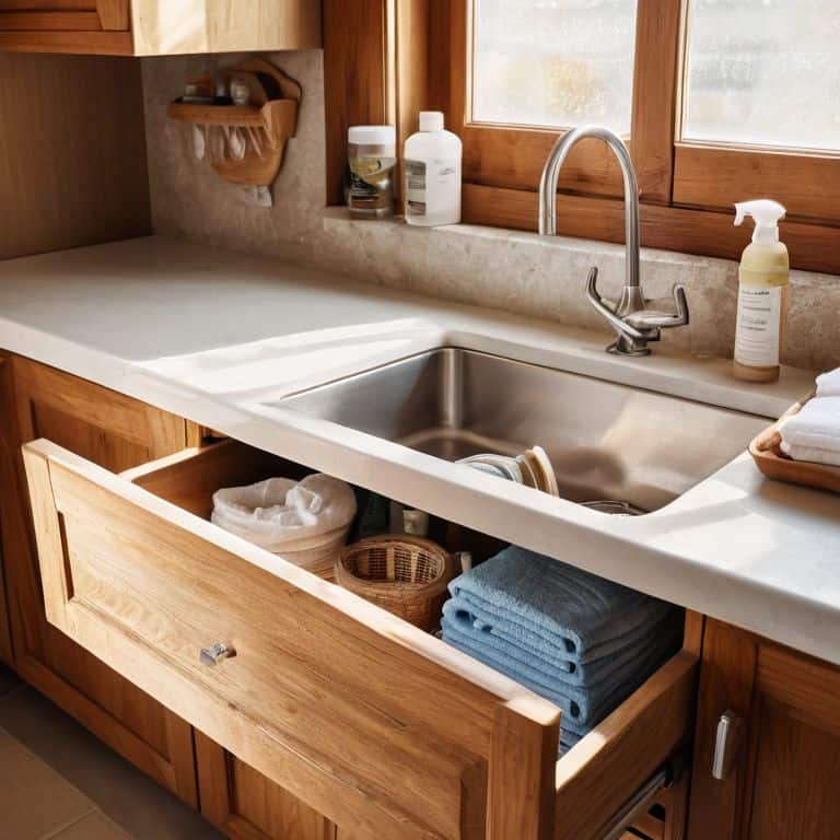 Bringing Order to the Under Sink