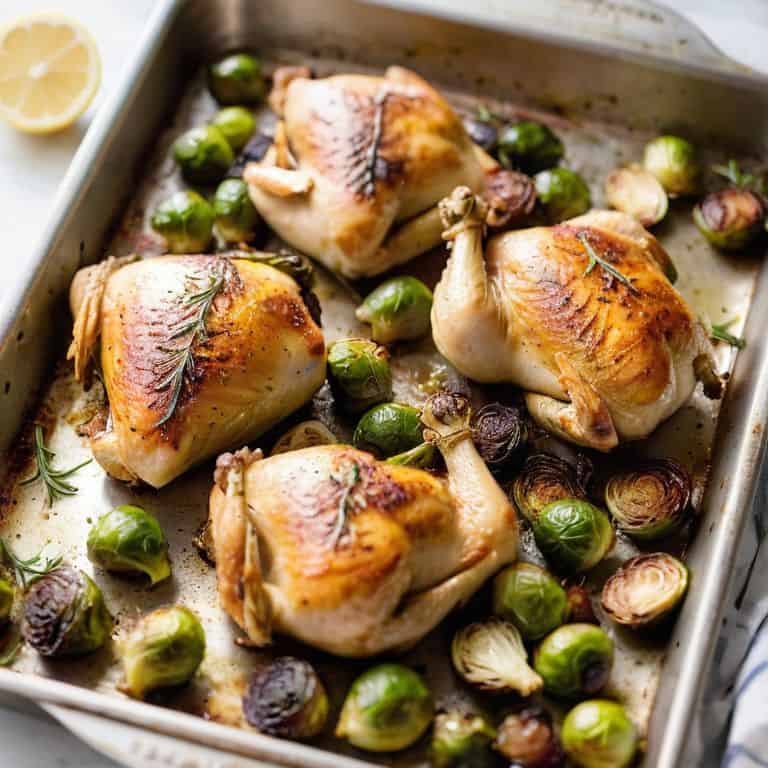 Sizzling sheet pan dinner success