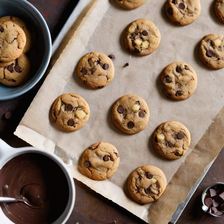 Small batch chocolate chip cookies