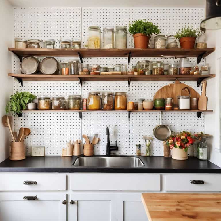 Taming kitchen chaos with DIY storage