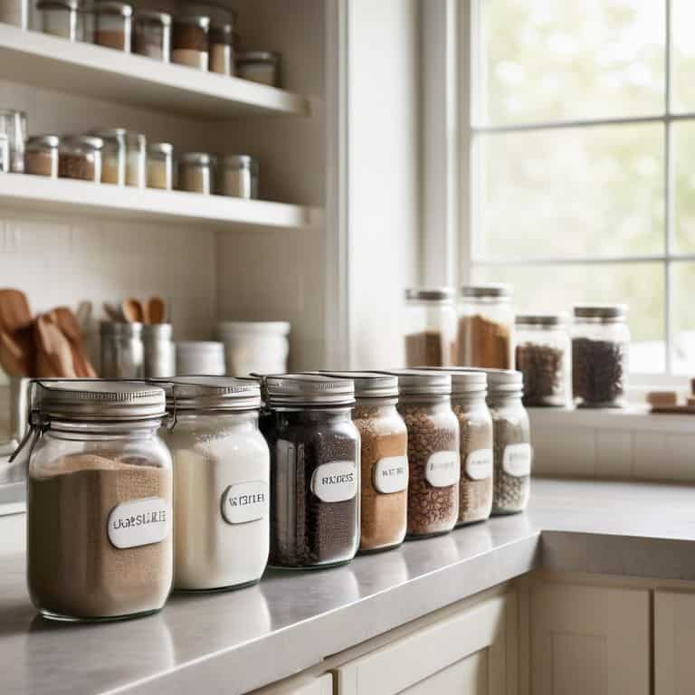 a guide to decanting pantry staples