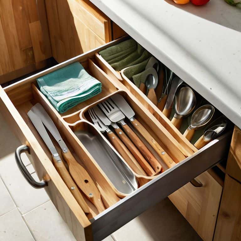 a guide to kitchen drawer organization