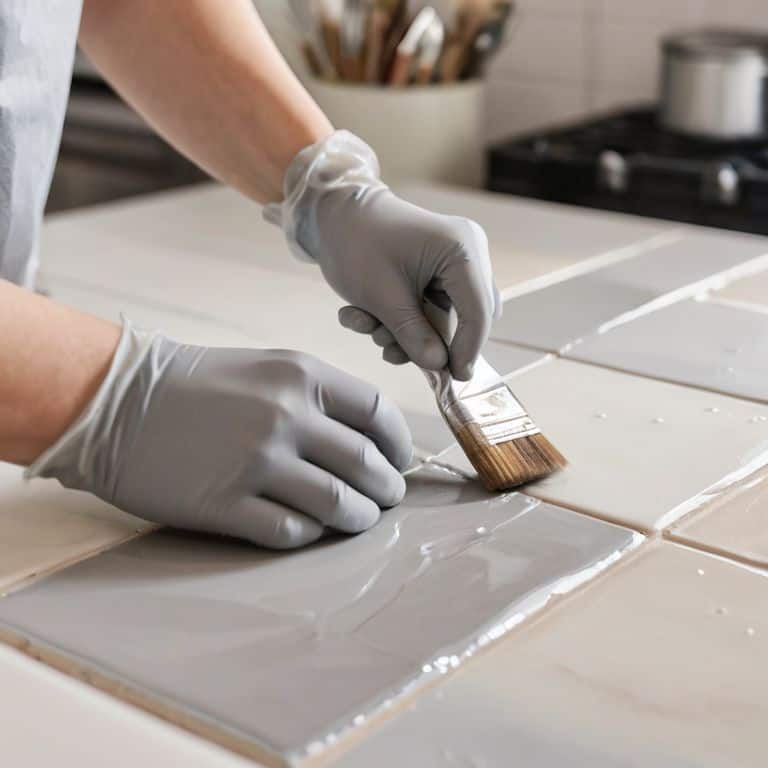 a guide to painting a tile