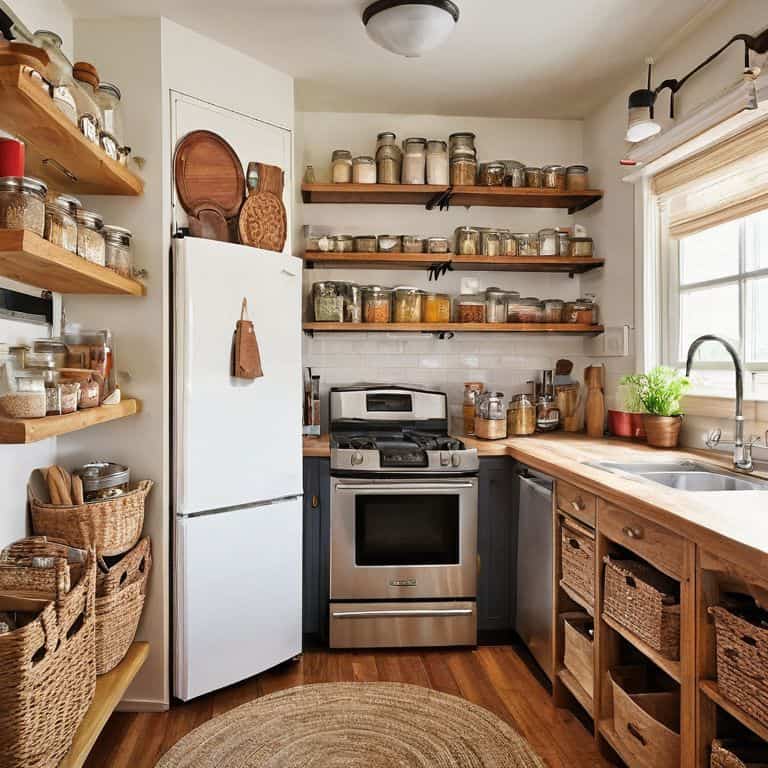 a guide to small kitchen storage