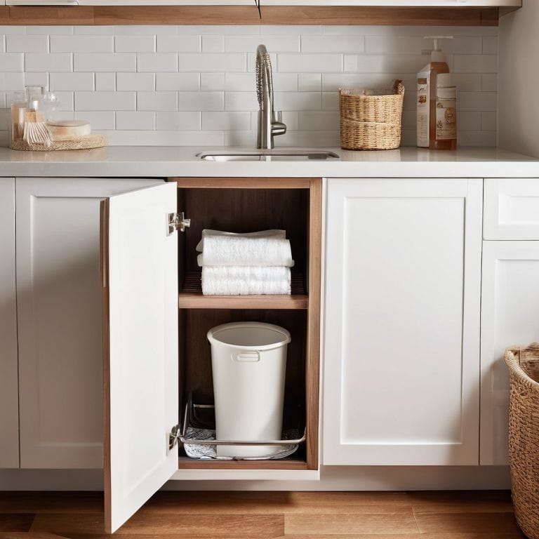 a guide to under-sink organization