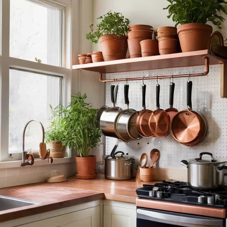 Creative pot and pan storage ideas