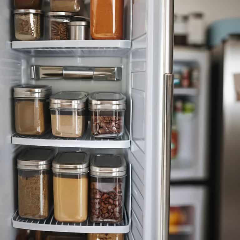 DIY magnetic storage for the fridge