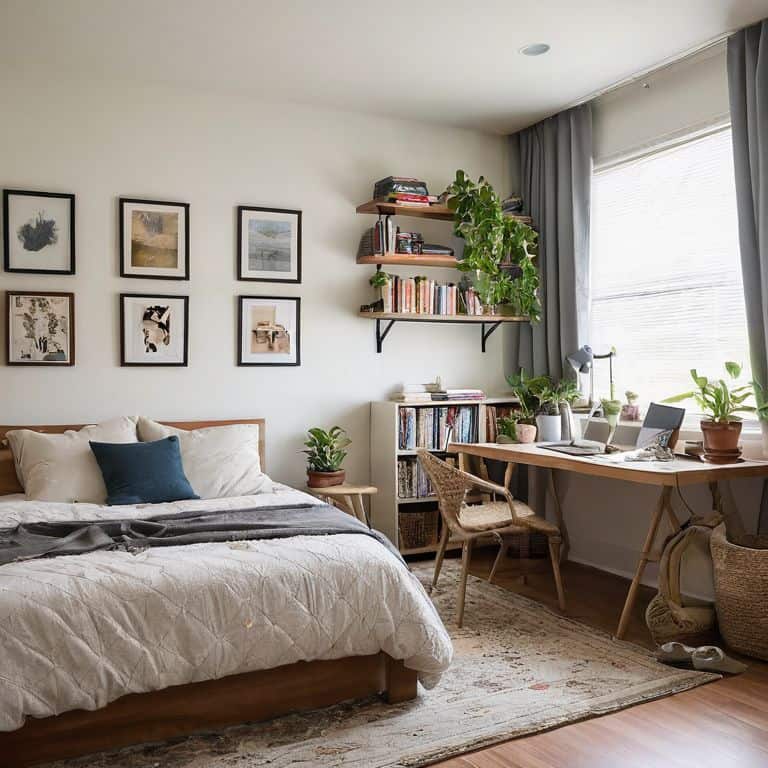 Dealing with clutter in studio apartments