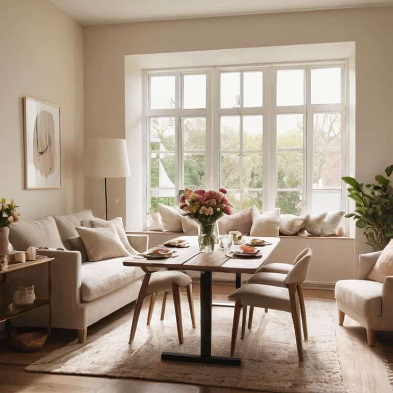 Entertaining guests in small spaces