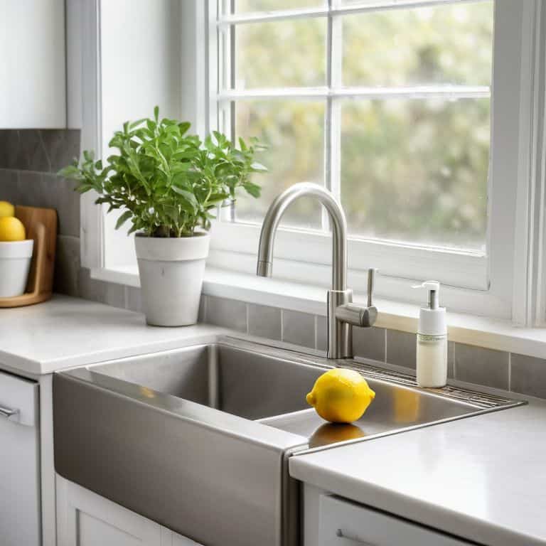 how to keep your kitchen sink organized