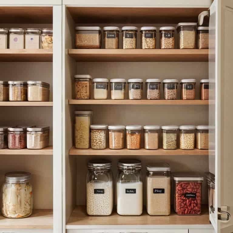 How to organize a deep pantry