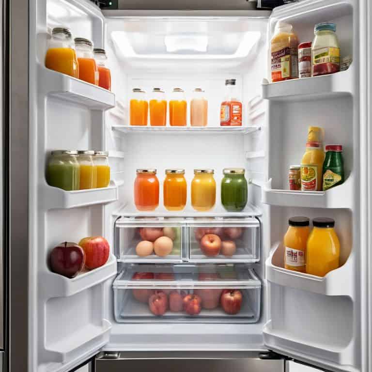 How to organize a small fridge