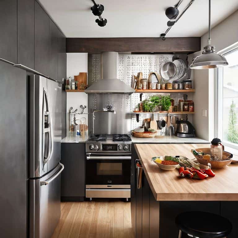 How to organize a small kitchen