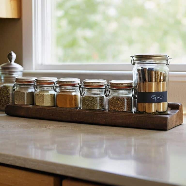 How to organize spices in kitchen