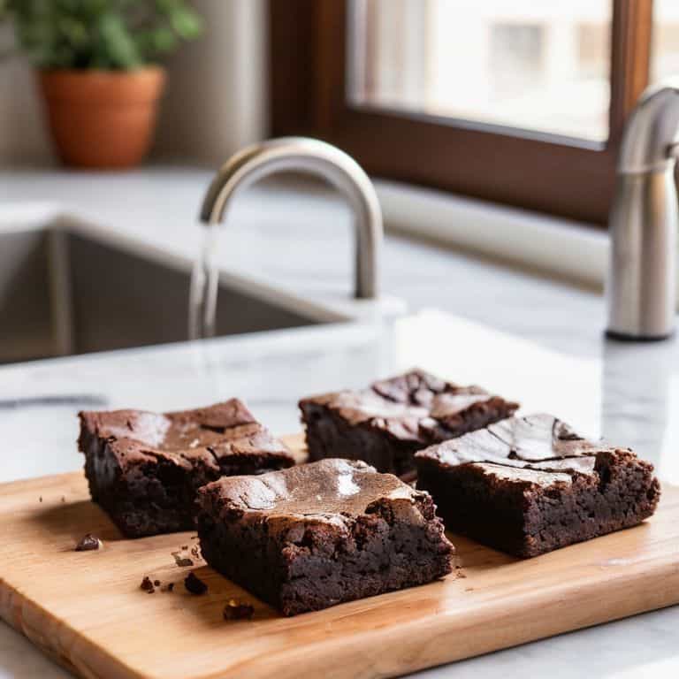 Small batch brownie recipe image
