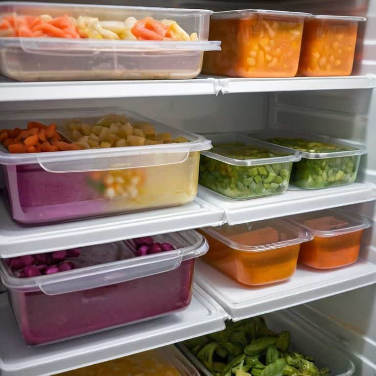 Freezer Storage Simplified Containers
