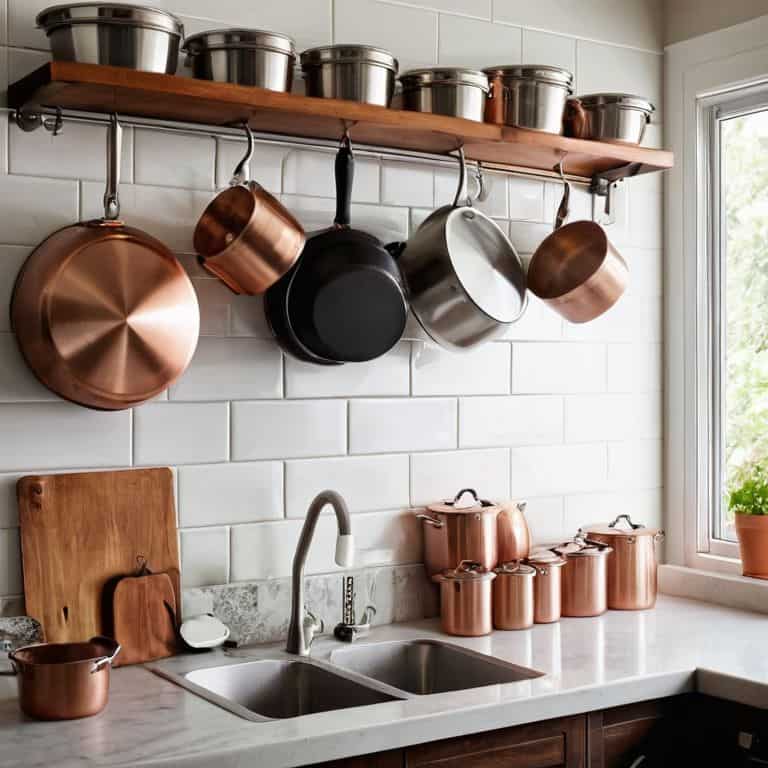 creative pot and pan storage ideas