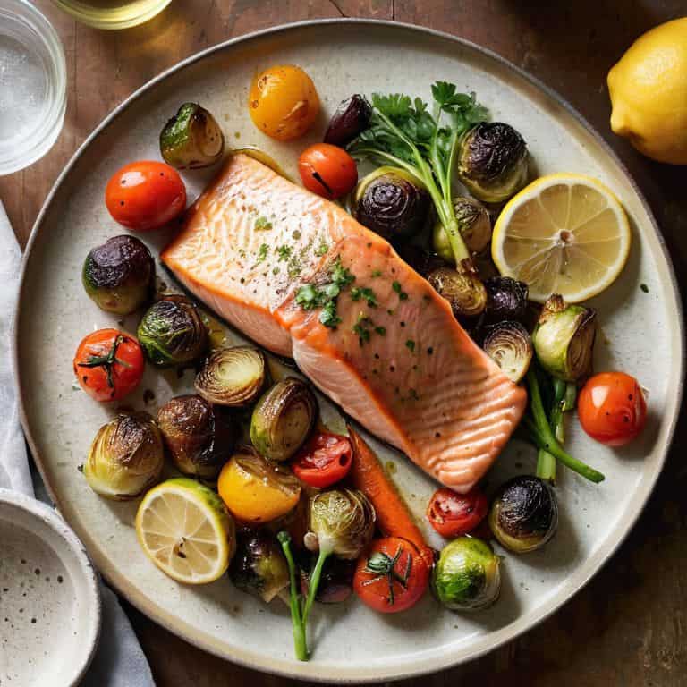 Savoring a Sheet Pan Salmon Dish