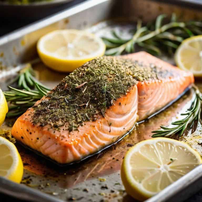 Lemon herb salmon secrets