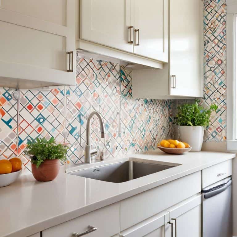 Removable kitchen wallpaper solutions