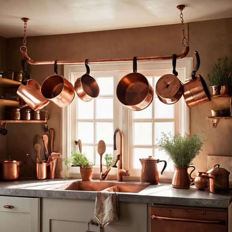 A Guide to Making a Copper Pipe Pot Rack - Tiny Kitchen Chronicles