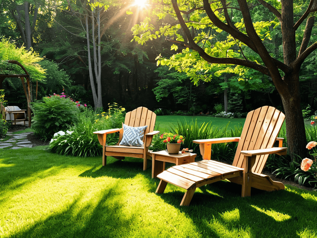 DIY outdoor furniture set