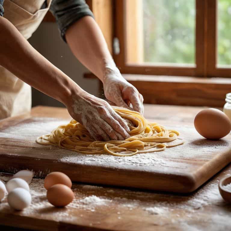 Make pasta without machine guide