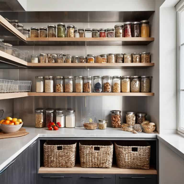 Organize pantry for healthy eating
