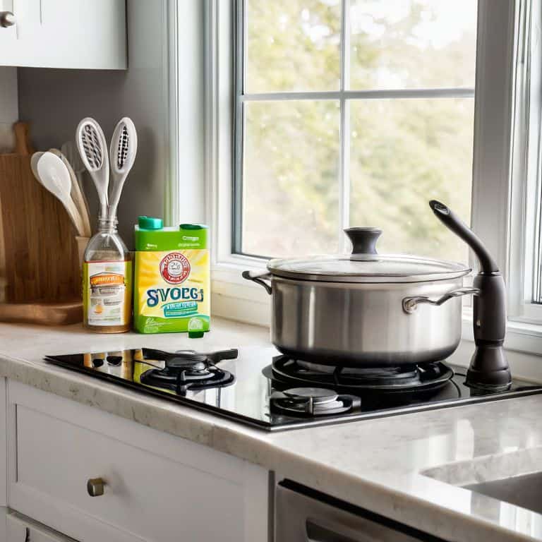 Cleaning a Greasy Stovetop: The Final