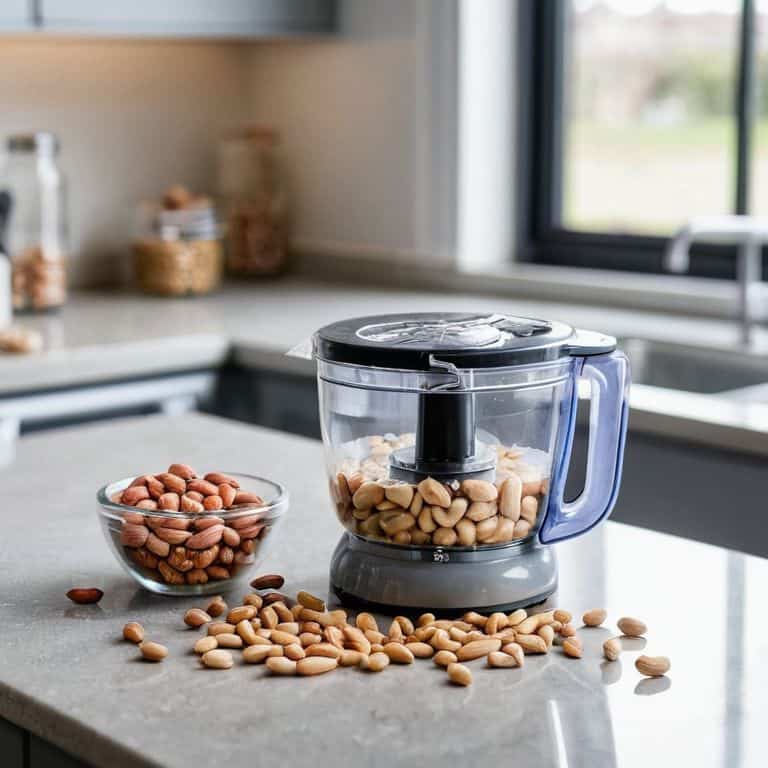 Mini processor makes nut butter
