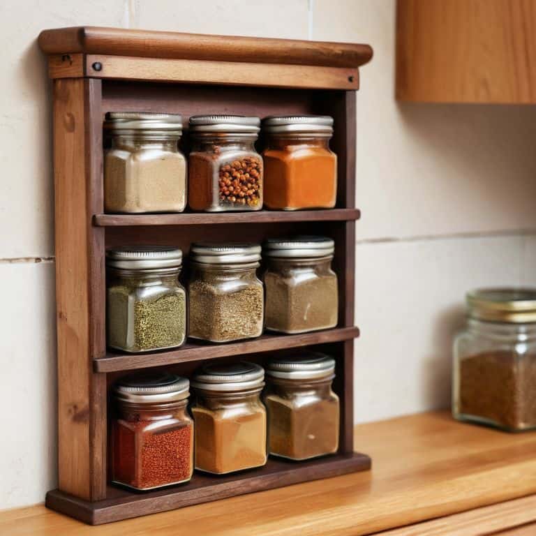 Diy Spice Rack for Small Space