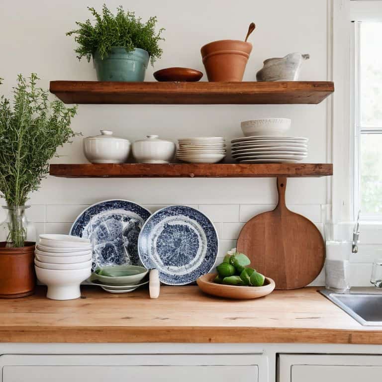 A Designer’s Guide on How to Style Open Kitchen Shelves