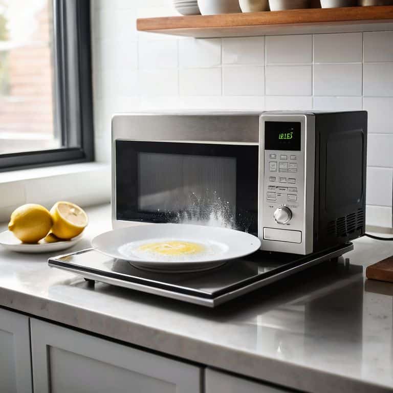 Cleaning a microwave the best way