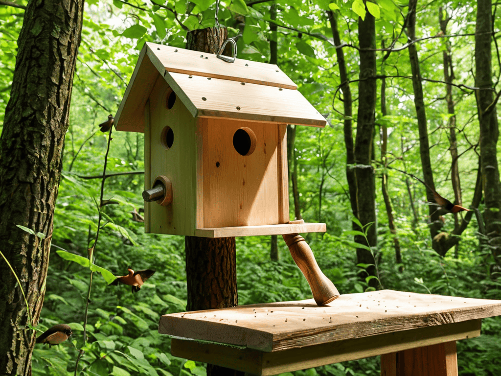 Hammering Out Birdhouse Details