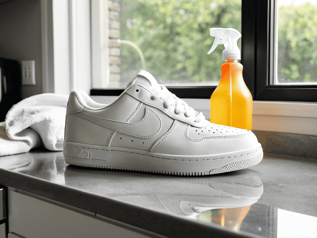 Cleaning White Sneakers at home