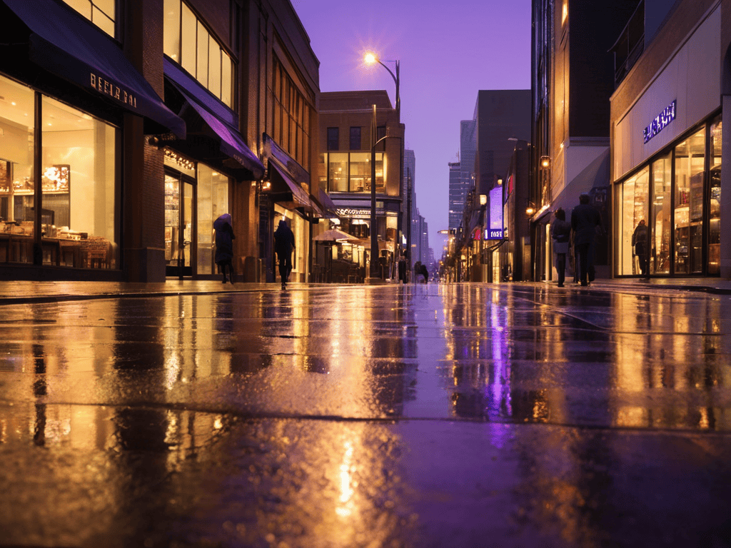 After-Dark Aesthetic Photography