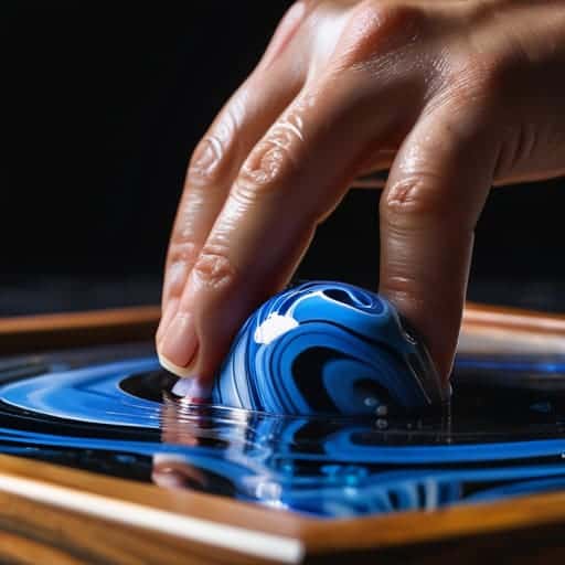 Mastering Traditional Ottoman Art Techniques with carrageenan.