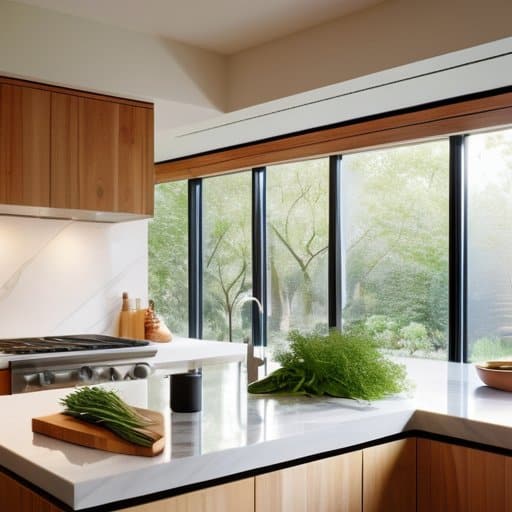Turn Your Shipshape Kitchen Into a Green Oasis With Smart Glass