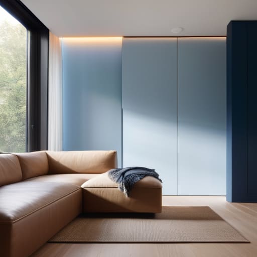 How lighting changes how a room feels.